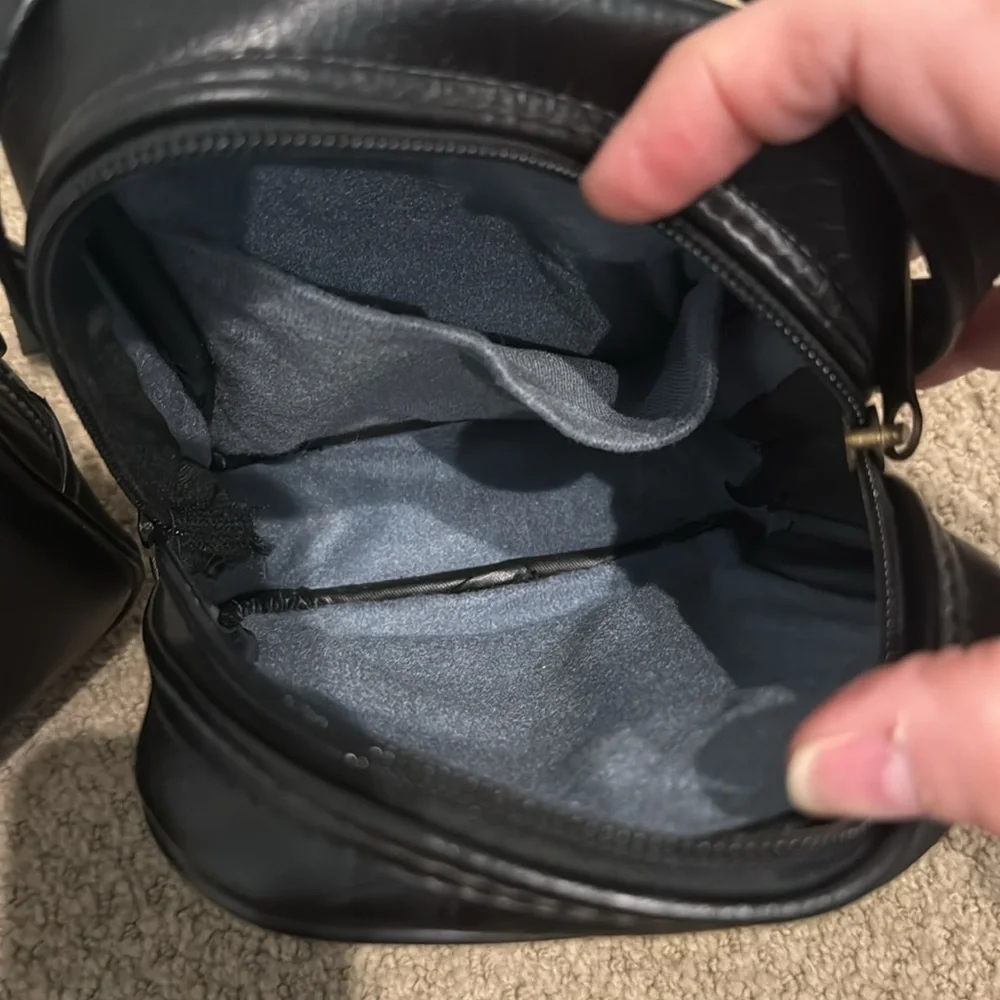 TWO Padded Crossbody Camera Bags